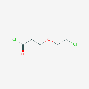 molecular formula C5H8Cl2O2 B8439255 3-(2-Chloroethoxy)propanoyl chloride 