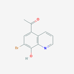 5-Acetyl-7-bromo-8-hydroxyquinoline