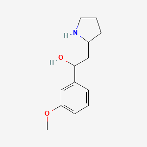 1-(3-Methoxyphenyl)-2-(2-pyrrolidinyl)-ethanol