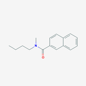 N-butyl-N-methyl-naphthalene-2-carboxamide