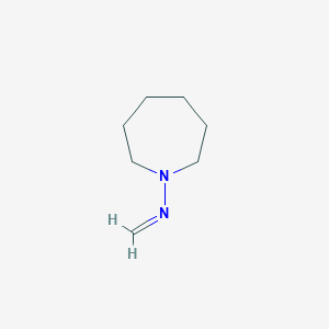 molecular formula C7H14N2 B8439421 N-methyleneazepan-1-amine 