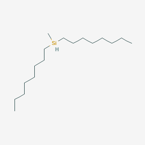 molecular formula C17H38Si B8439521 Di-n-Octylmethylsilane 