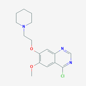 4-Chloro-6-methoxy-7-(2-piperidinoethoxy)quinazoline