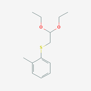 (2,2-Diethoxyethyl)(o-tolyl)sulfane