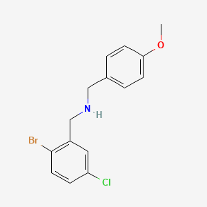 N-(4-methoxybenzyl)(2-bromo-5-chlorophenyl)methanamine