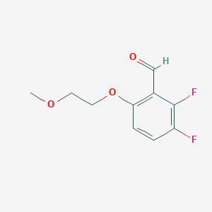 2,3-Difluoro-6-(2-methoxyethoxy)benzaldehyde