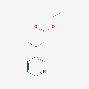Ethyl 3-(pyridin-3-yl)butanoate