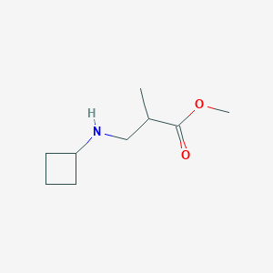 (Rac)-3-cyclobutylamino-2-methyl-propanoic acid methyl ester