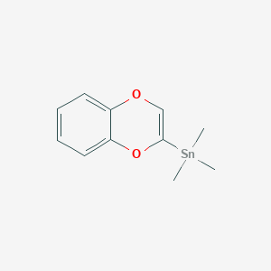 Benzo[1,4]dioxin-2-yl(trimethyl)stannane