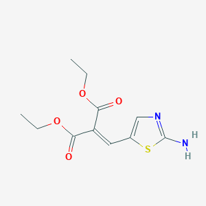 2-(2-Amino-thiazol-5-ylmethylene)-malonic acid diethyl ester