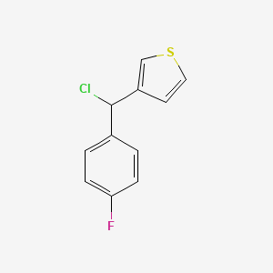 (4-Fluorophenyl)-(3-thienyl)methyl chloride