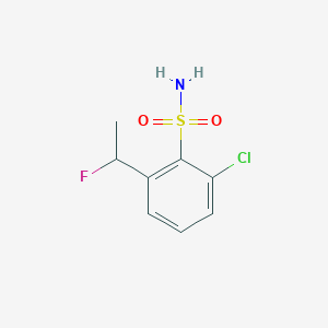 2-Chloro-6-(1-Fluoroethyl)Benzenesulfonamide