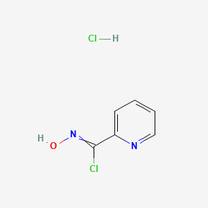 molecular formula C6H6Cl2N2O B8440169 Picolinoyl chloride oxime hydrochloride 