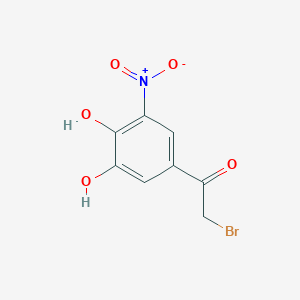 2-Bromo-1-(3,4-dihydroxy-5-nitro-phenyl)-ethanone