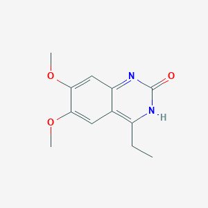 6,7-Dimethoxy-4-ethyl-2(1H)quinazolinone