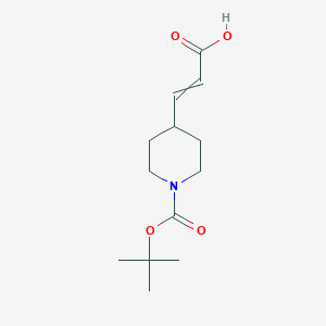 4-(2-Carboxy-vinyl)-piperidine-1-carboxylic acid tert-butyl ester