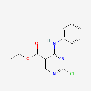 Ethyl 2-chloro-4-(phenylamino)pyrimidine-5-carboxylate