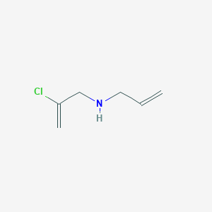 molecular formula C6H10ClN B8440401 N-allyl-2-chloroallylamine 