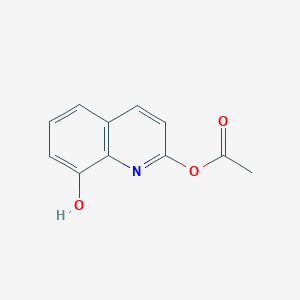 molecular formula C11H9NO3 B8440440 2-Acetoxy-8-hydroxyquinoline 