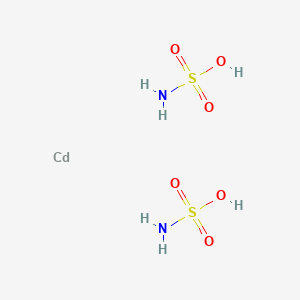 molecular formula CdH4N2O6S2 B084406 Cadmium disulphamate CAS No. 14017-36-8