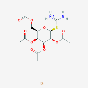 2-(2,3,4,6-Tetra-O-acetyl-beta-D-galactopyranosyl)thiopseudourea hydrobromide