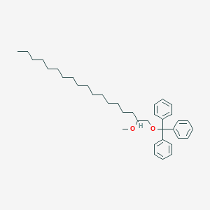 molecular formula C38H54O2 B8440783 (rac)-1-O-trityl-2-O-methyl-1,2-octadecanediol CAS No. 88875-78-9