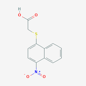 2-(4-Nitronaphthalen-1-ylthio)acetic acid