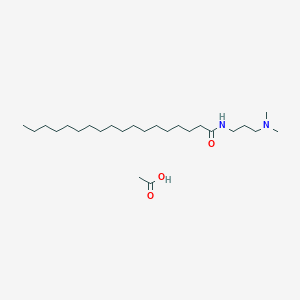 Octadecanamide, N-[3-(dimethylamino)propyl]-, monoacetate