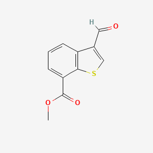 Methyl 3-formyl-1-benzothiophene-7-carboxylate