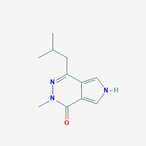 molecular formula C11H15N3O B8440846 2,6-Dihydro-2-methyl-4-(2-methylpropyl)-1H-pyrrolo[3,4-d]pyridazin-1-one 