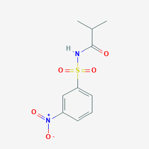 1-(Isopropylcarbonylaminosulphonyl)-3-nitrobenzene