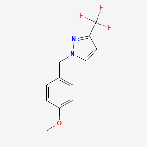 1-(4-methoxybenzyl)-3-(trifluoromethyl)-1H-pyrazole