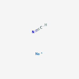 molecular formula CHNNa B8440991 Methanenitrile; sodium 