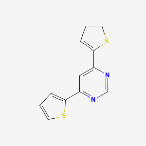 4,6-Bis(2-thienyl)pyrimidine