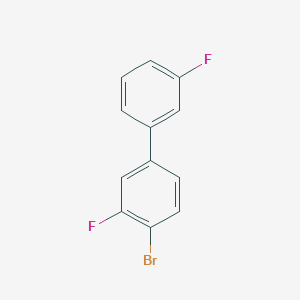 molecular formula C12H7BrF2 B8441089 4-Bromo-3,3'-difluorobiphenyl 