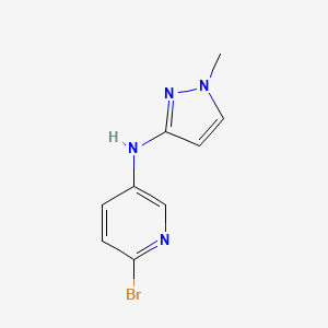 (6-bromopyridin-3-yl)-(1-methyl-1H-pyrazol-3-yl)-amine