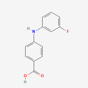 4-(3-Fluorophenylamino)benzoic acid