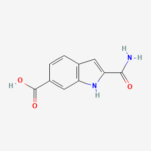 2-carbamoyl-1H-indole-6-carboxylic acid