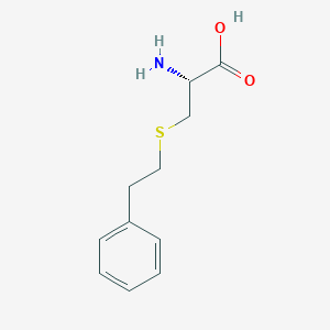 molecular formula C11H15NO2S B8441326 S-phenethylcysteine 