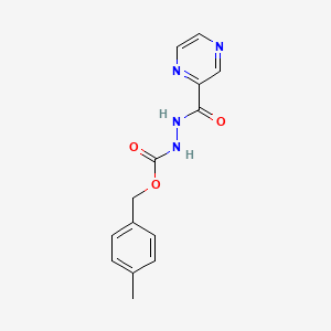 p-tolylmethyl N-(pyrazine-2-carbonylamino)carbamate