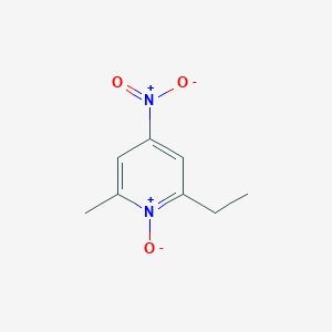 2-Ethyl-6-methyl-4-nitropyridine N-oxide