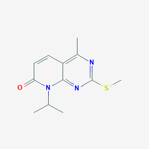8-isopropyl-4-methyl-2-(methylthio)pyrido[2,3-d]pyrimidin-7(8H)-one