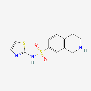 1,2,3,4-Tetrahydro-isoquinoline-7-sulfonic acid thiazol-2-ylamide