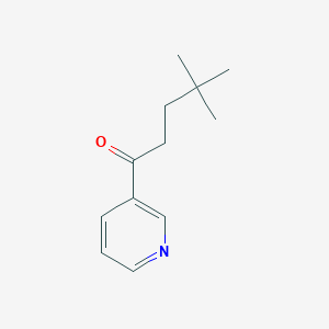 3,3-Dimethylbutyl pyridin-3-yl ketone
