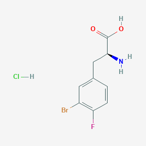 3-Bromo-4-fluoro-L-phenylalanine hydrochloride