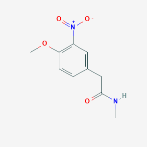 4-Methoxy-N-methyl-3-nitrobenzeneacetamide