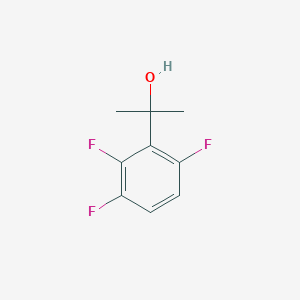 2-(2,3,6-Trifluorophenyl)propan-2-ol