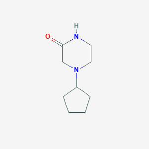 4-Cyclopentylpiperazin-2-one
