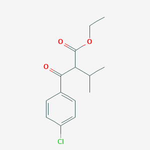 2-(4-Chlorobenzoyl)isovaleric acid ethyl ester