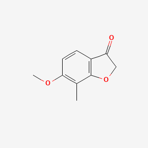 6-methoxy-7-methylbenzofuran-3(2H)-one